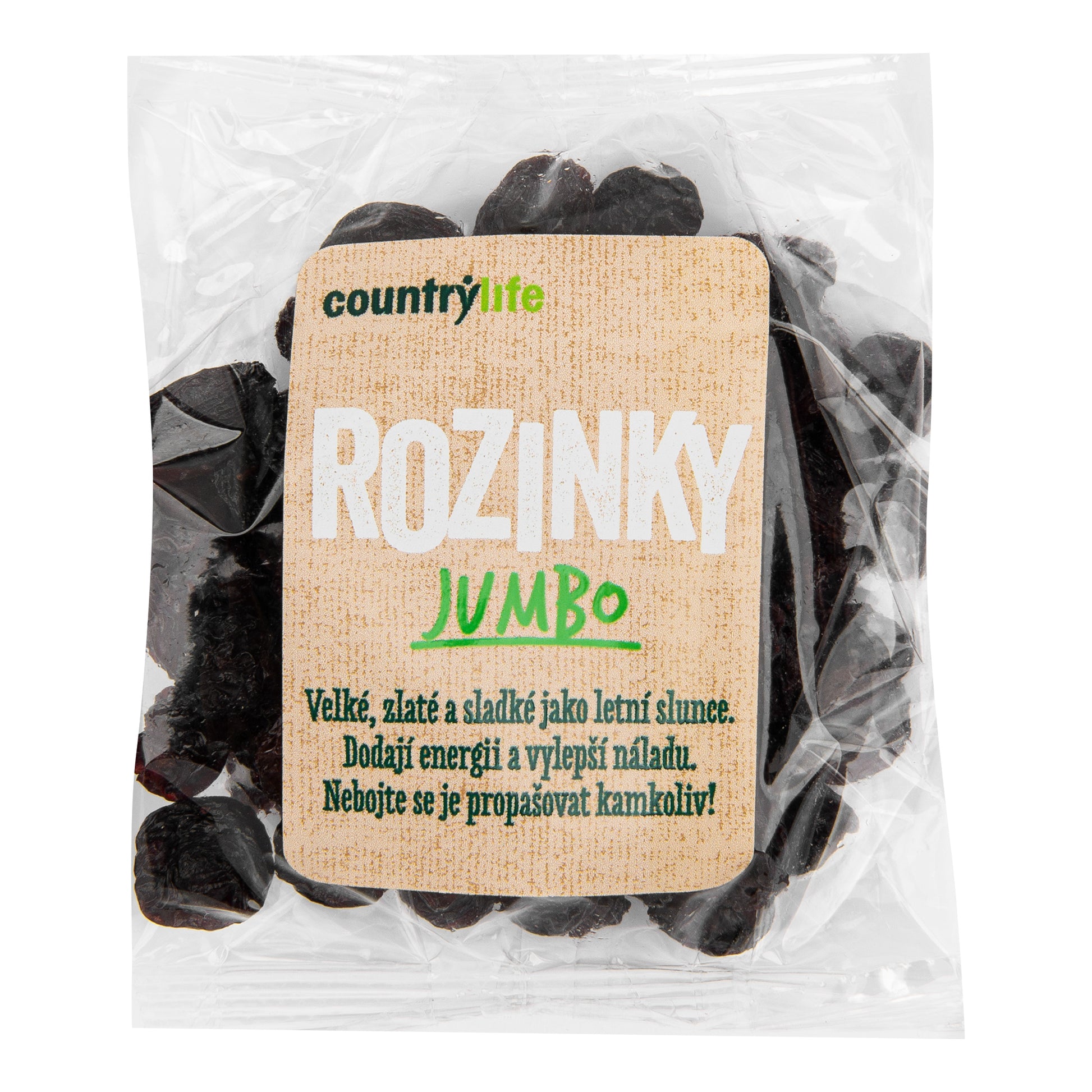 152041 Rozinky jumbo 100 g   COUNTRY LIFE-1