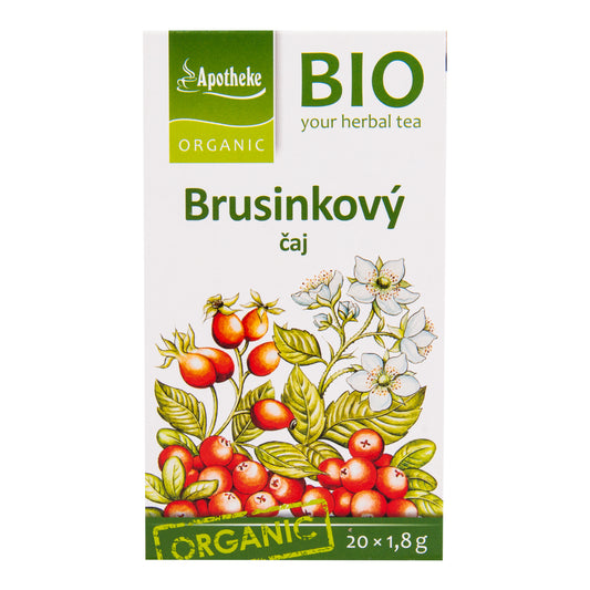 510141 Čaj Brusinkový 36 g BIO   MEDIATE-1